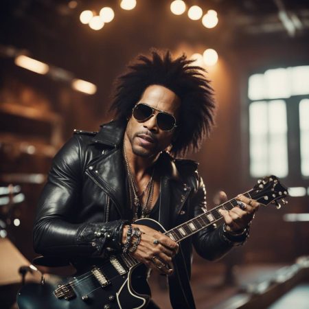 Lenny Kravitz Embraces Full Rockstar Mode in Leather-Clad Workout Video that Goes Viral