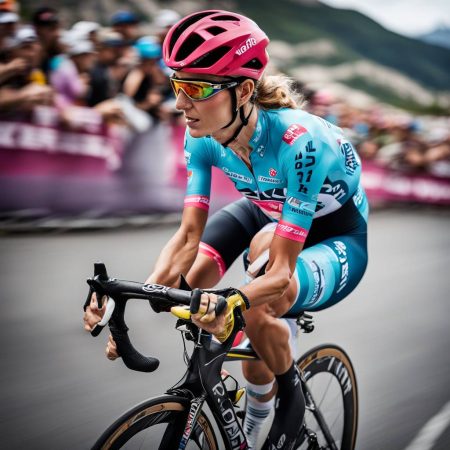 Lotte Kopecky, SD Worx-Protime rider, targets Giro d'Italia; Tour de France participation still uncertain.