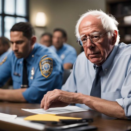 Man apprehended for reportedly igniting blaze at Bernie Sanders' office