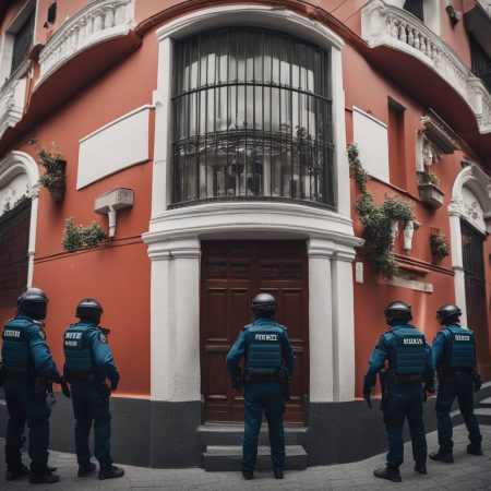 Mexican authorities release video of Ecuadorian police raiding its embassy in Quito