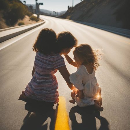 Mother throws two children onto L.A. freeway, resulting in tragic death of baby, apparently agitated by upcoming solar eclipse