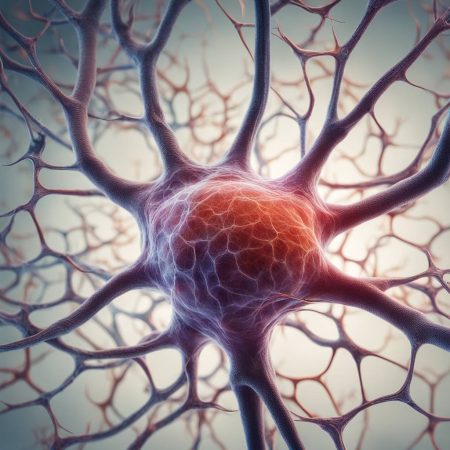 Nerve cells show signs of aging