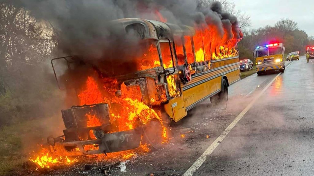 nj bus fire