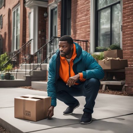 NYC Man Fed Up with Porch Pirates Sets Trap to Catch Thief in the Act