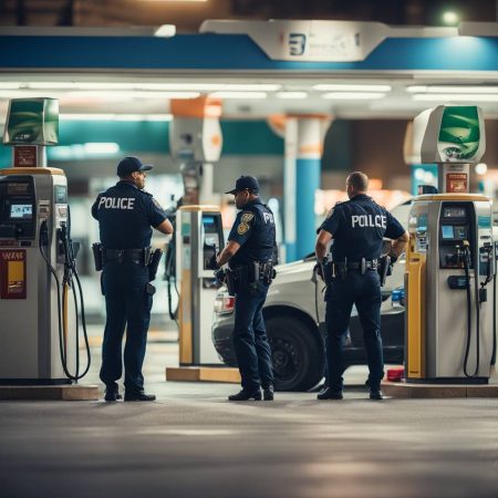 Police confirm gas station robbery was staged as part of visa scheme, resulting in bystander killing suspect