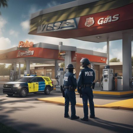 Police say gas station robbery involving bystander killing suspect was staged as part of visa scheme