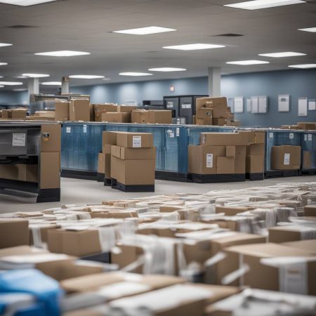 Problems uncovered during audit of recently opened Virginia USPS processing center, with significant issues like water-damaged mail detected