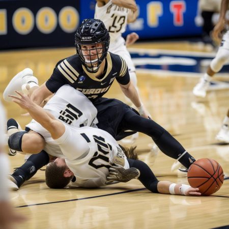 Purdue's Zach Edey gave it his all in the NCAA championship game, but fell short against UConn