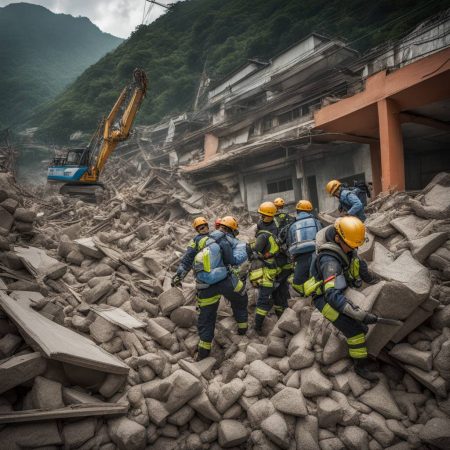 Rescuers in Taiwan Earthquake Risk Threat of Landslides and Rockfalls as Death Toll Reaches 12