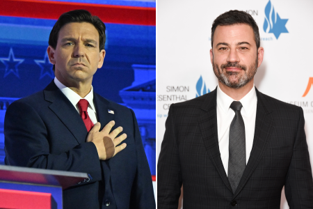 ron desantis 2023 left jimmy kimmel 2019