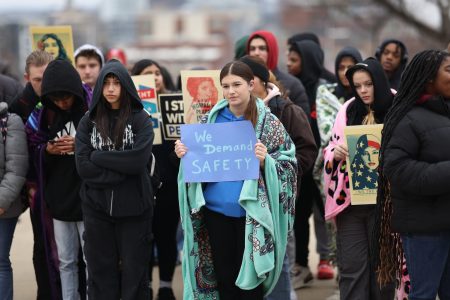 school gun protest