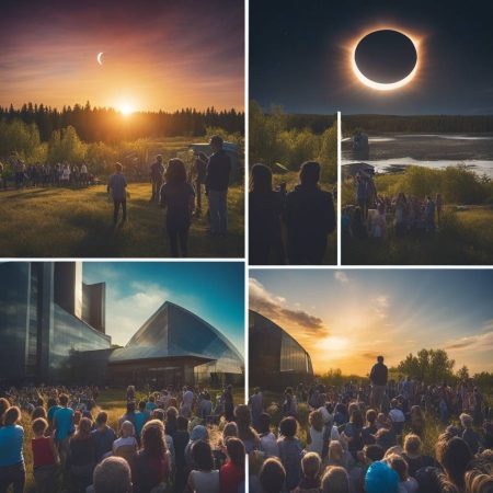 Science Centre Viewing Party in Saskatchewan Celebrates Solar Eclipse