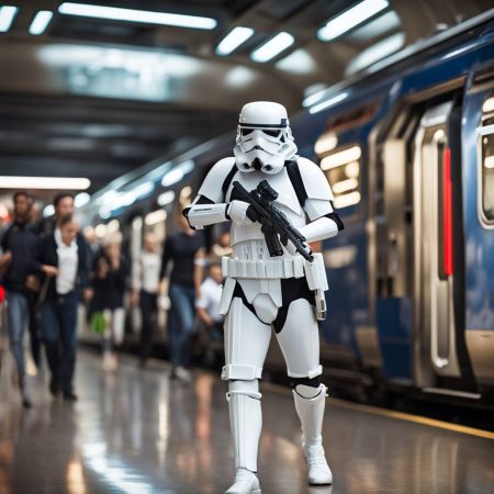 'Scotish train passenger mistaken for 'armed man' revealed to be 'Star Wars' stormtrooper cosplayer'