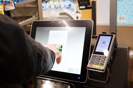 self check out machine