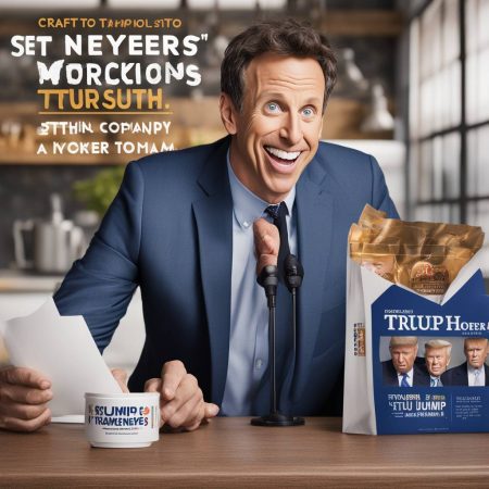 Seth Meyers Mocks Trump's Truth Social with Hilarious Company Slogan