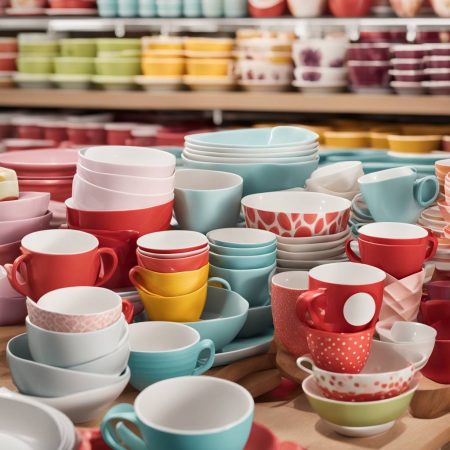 Shoppers are purchasing Target's "Lovely" cups, plates, and bowls in a variety of colors