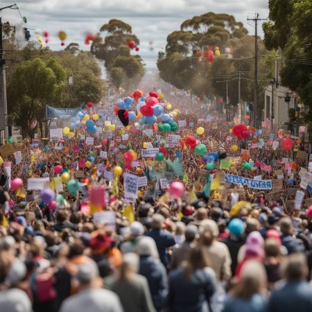 Snap rally organized in response to the alleged murders of three women in Ballarat