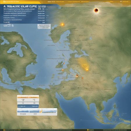 Solar eclipse forecast reveals areas with highest chance of clear skies and optimal viewing conditions