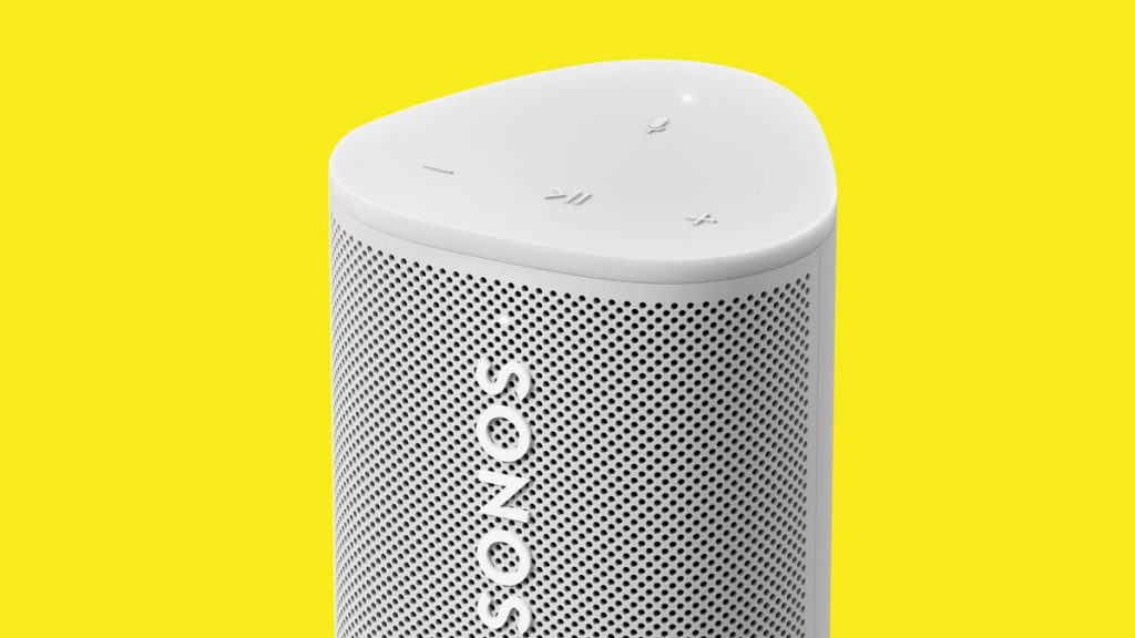 sonos roam buttons yellow