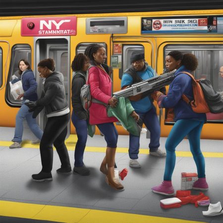 Sources say that a NYC subway menace attacked women with a box cutter before turning the weapon on a good Samaritan