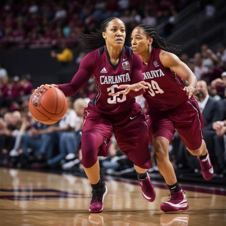 South Carolina coach Dawn Staley suggests deliberate obstruction in women's basketball