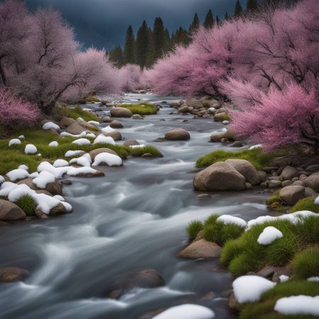 Spring storm system brings unseasonably cold temperatures and low-elevation snow to California