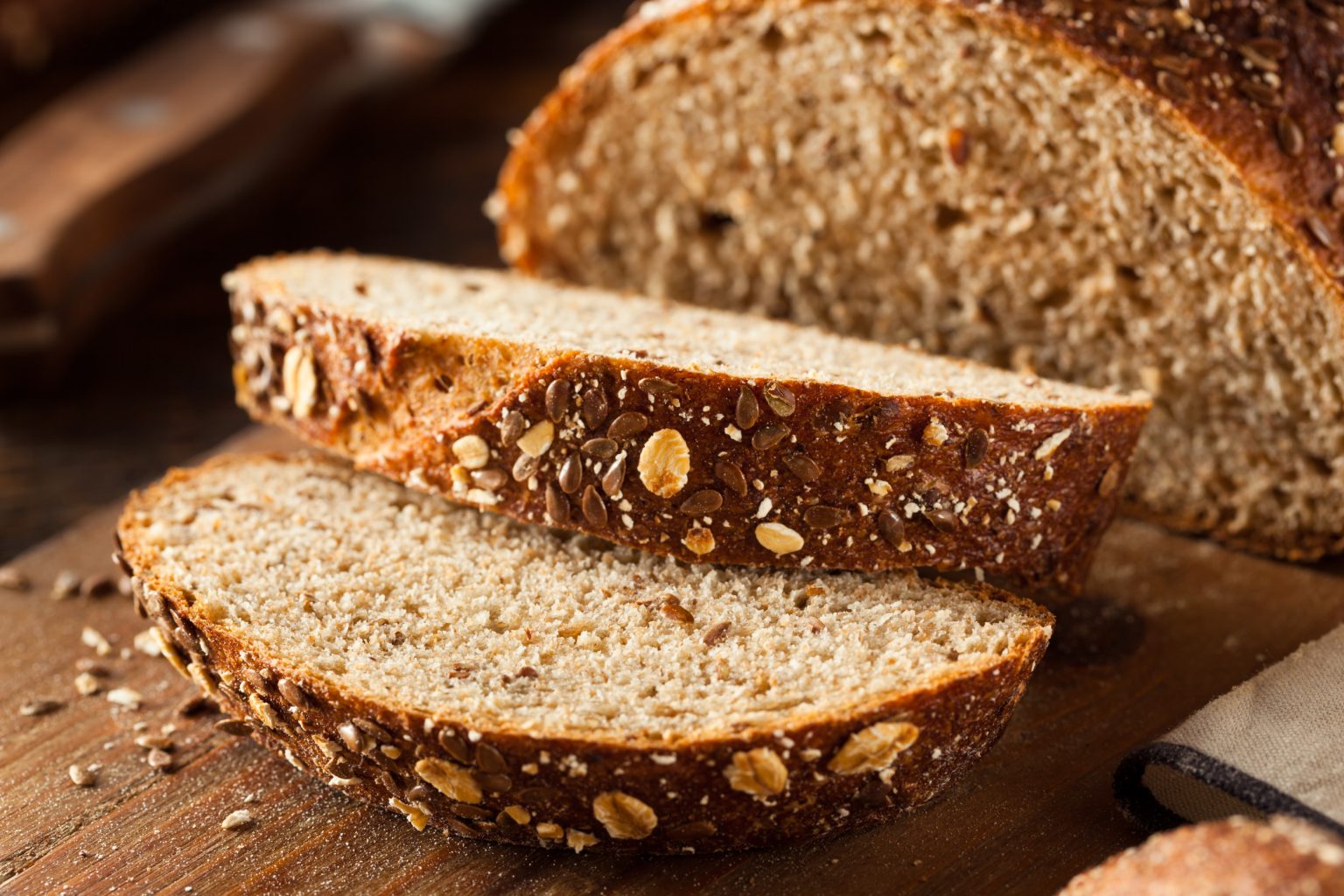 stock photo multigrain bread