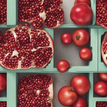 Supermarkets refuse to take tons of pomegranates and tomatoes