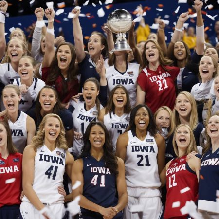 The Iowa-UConn women's Final Four game broke ESPN viewing records with 14.2M average viewers