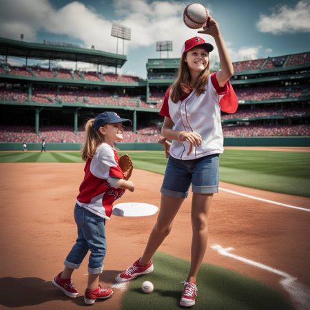 Tim Wakefield's daughter honors her father by throwing out the first pitch at Red Sox's first home game following his passing