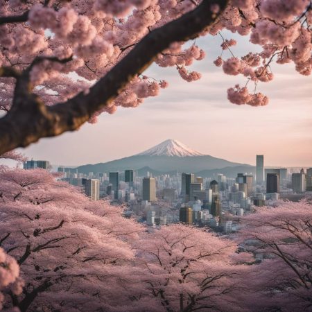 Tokyo's Cherry Blossoms Finally Bloom, Drawing Crowds to the City