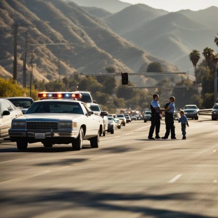 Tragic incident on Los Angeles freeway claims life of infant and injures child