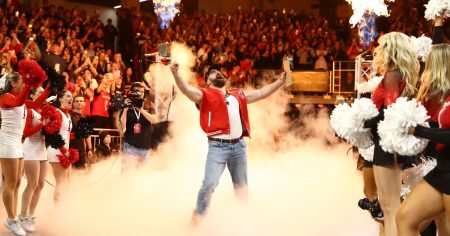 travis and jason kelces new heights live most unhinged moments jason entrance