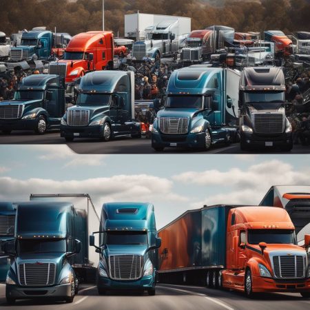 Truckers are protesting the Biden administration's crackdown on electric big rigs in the name of climate action.