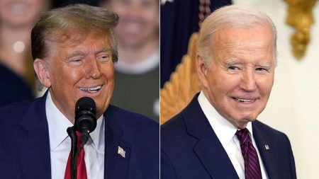 trump biden side by side recent