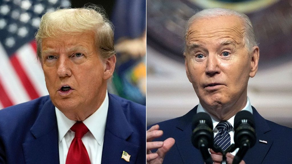 trump biden split