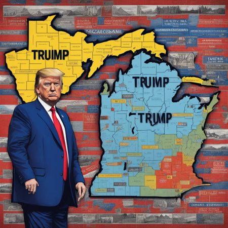 Trump shifts focus to Michigan and Wisconsin, the states he both won and lost in the ‘blue wall’