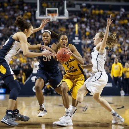 UConn comes up short in Final Four loss to Caitlin Clark and Iowa, 71-69