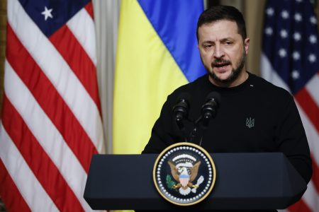 ukrainian president volodymyr zelensky speaks washington