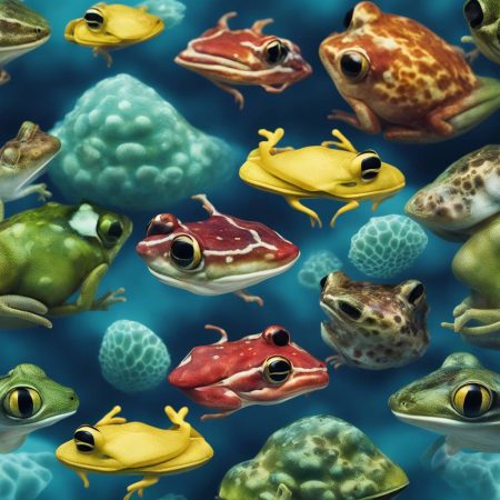 Underwater life: Revolutionizing frog vision, with minimal distinction between day and night.