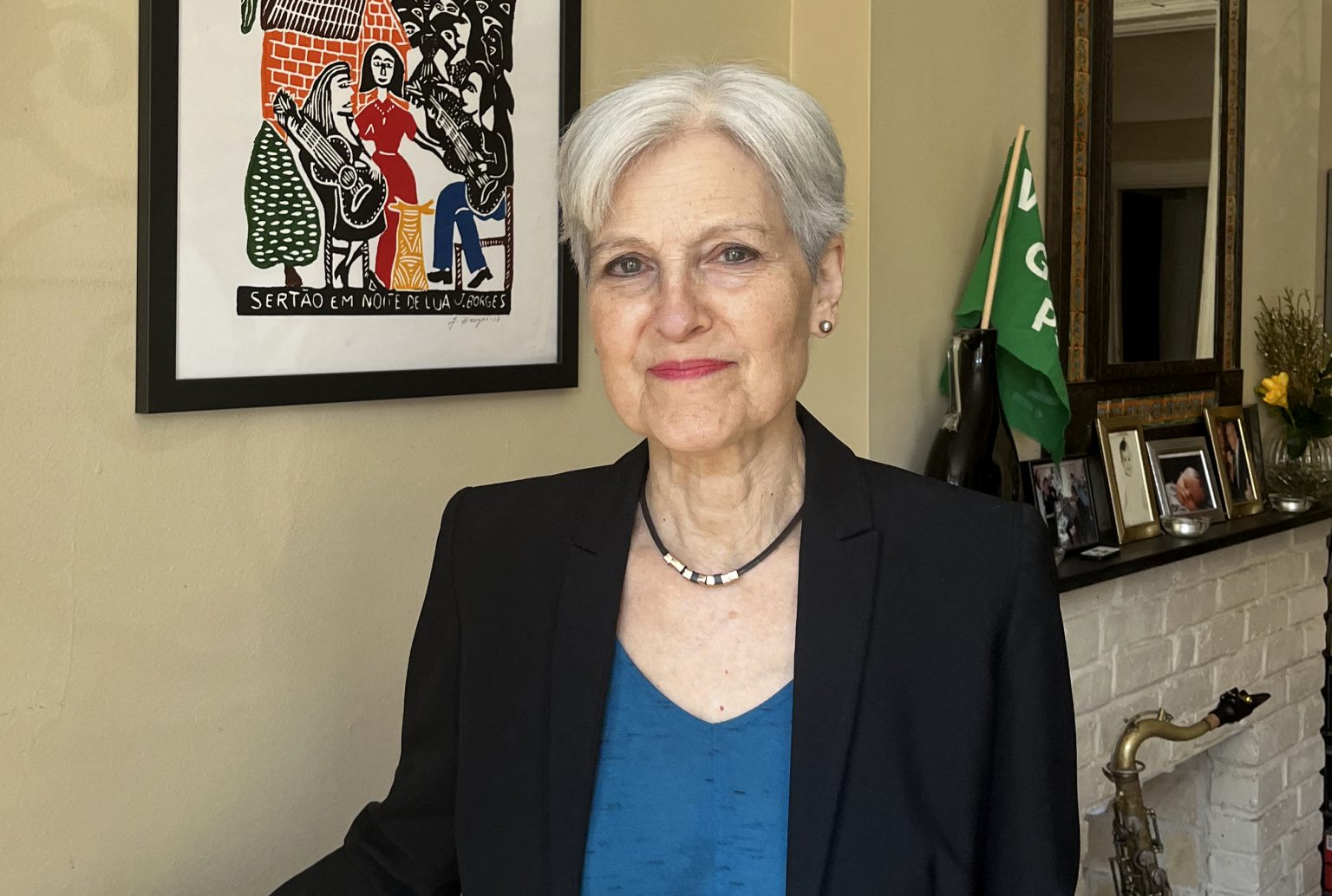 us presidential hopeful jill stein poses