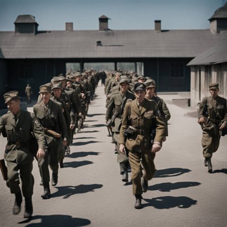 US troops enter Buchenwald concentration camp and face Nazi atrocities on April 11, 1945