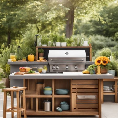 Use Amazon products to create an outdoor kitchen in your own backyard