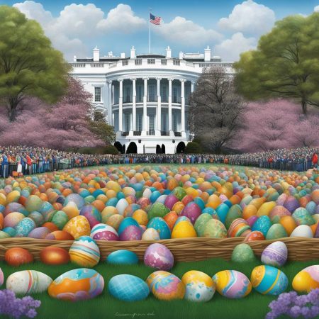 White House Preparing for 144th Easter Egg Roll with 40,000 People and 64,000 Eggs