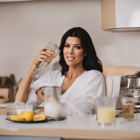 Why Kourtney Kardashian Drank a Glass of Breast Milk Before Going to Sleep