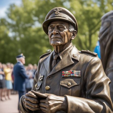 World War II veteran from Saskatchewan celebrated at statue unveiling event on Saturday