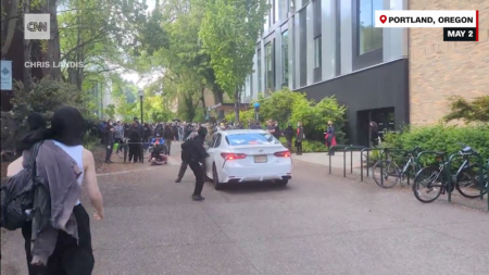 240503114804 portland state university protesters car ldn digvid 00000622