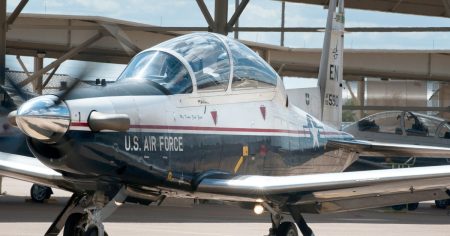 240514 T 6A Texan II two seat trainer plane ac 809p bcc6b3