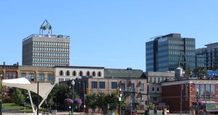 Barrie Ont. skyline Aug. 14 2022