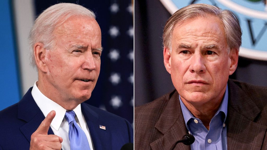 Biden Greg abbott split